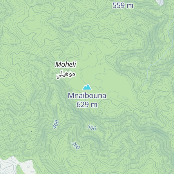 Map of Mnaïbouna