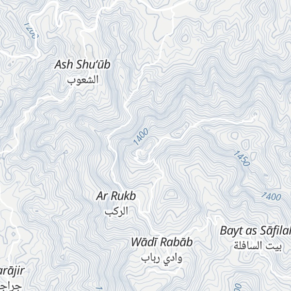 Map of Jabal as Sawad