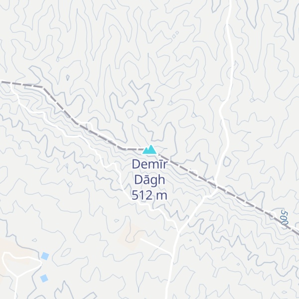 Map of Demīr Dāgh