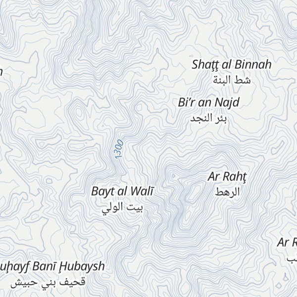 Map of Jabal Subā‘īn