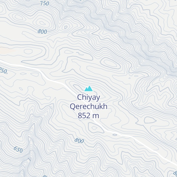 Map of Chiyay Qerechukh