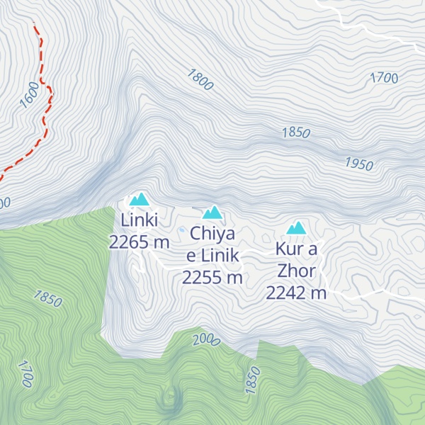 Map of Chiya e Linik