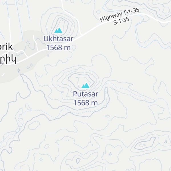 Map of Putasar
