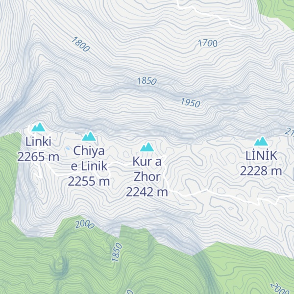 Map of Kur a Zhor