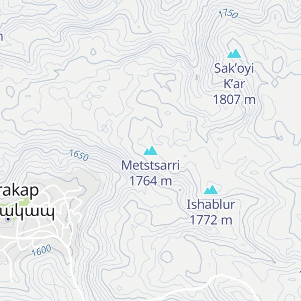 Map of Metstsarri
