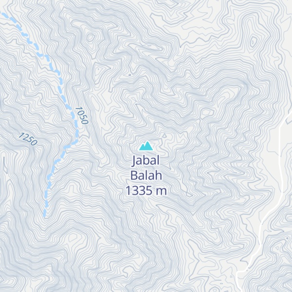 Map of Jabal Balah