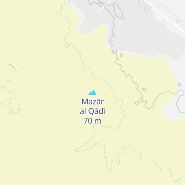 Map of Mazār al Qādī