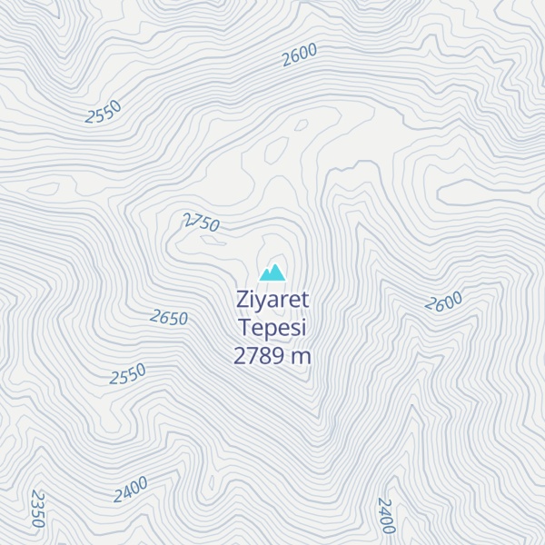 Map of Ziyaret Tepesi