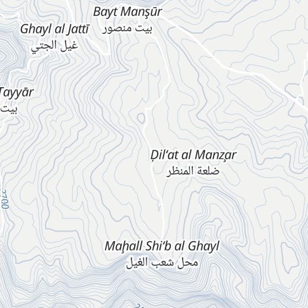 Map of Jabal Dhula