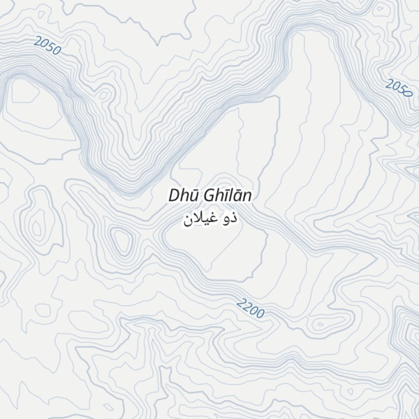 Map of Al Jabal al Aḩmar
