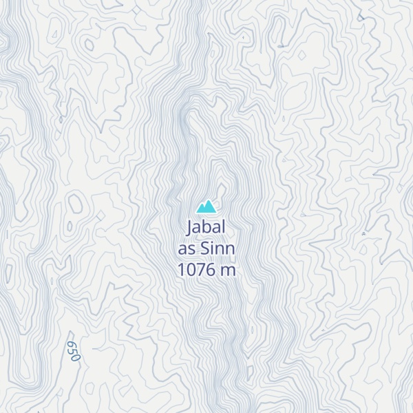 Map of Jabal as Sinn