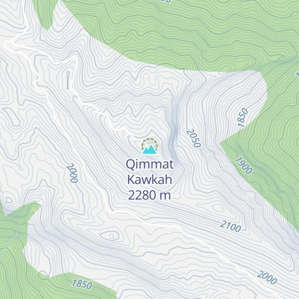 Map of Qimmat Kawkah