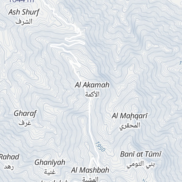 Map of Jabal aş Şūlah