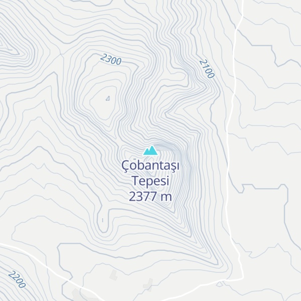 Map of Çobantaşı Tepesi