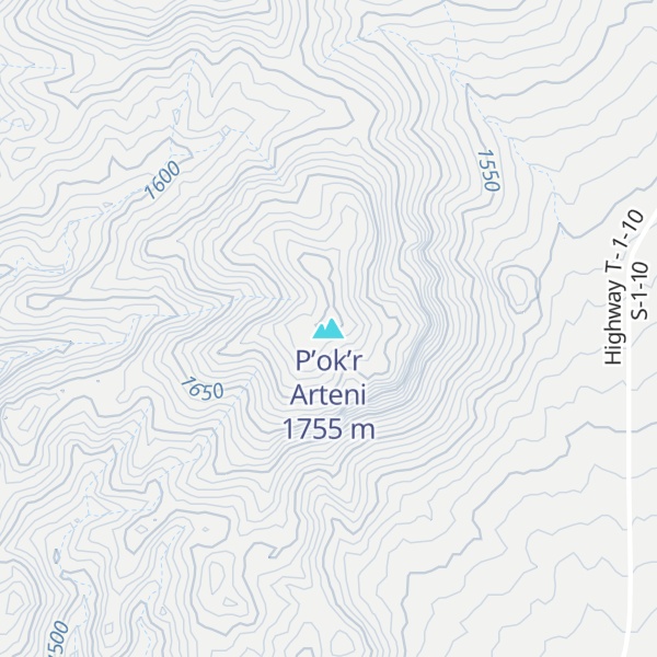 Map of P’ok’r Arteni