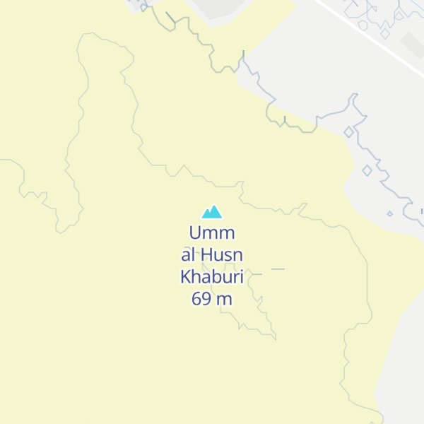 Map of Umm al Husn Khaburi