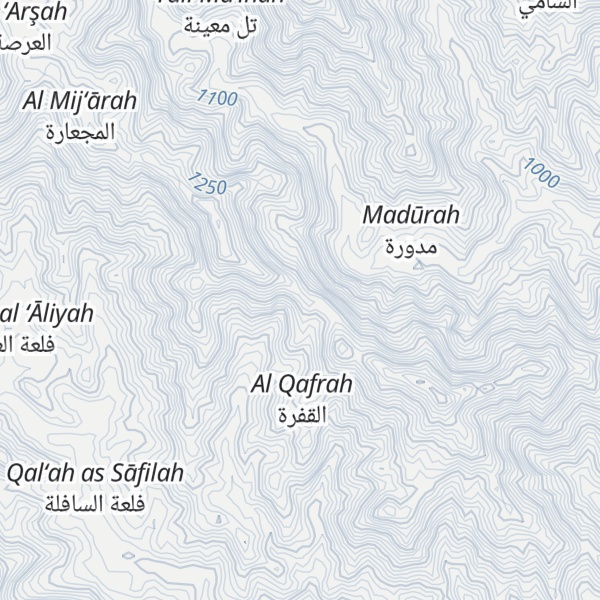 Map of Jabal Kodma