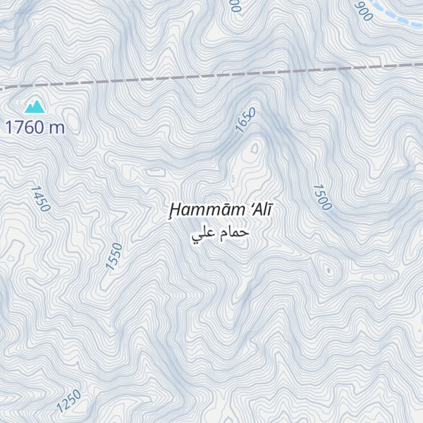 Map of Jabal Mahyan