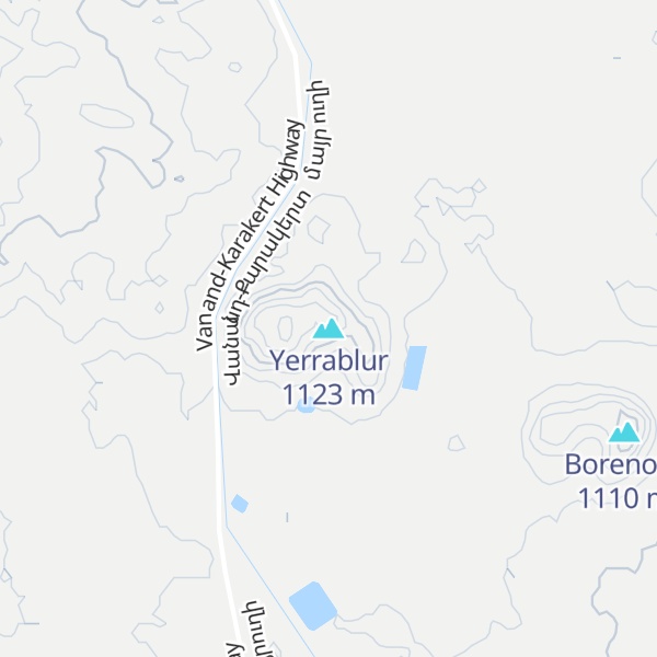 Map of Yerrablur