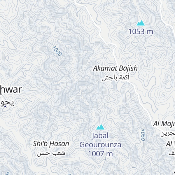 Map of Jabal Na`man