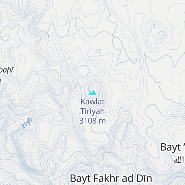 Map of Kawlat Tiriyah