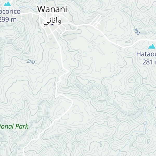 Map of Bandani