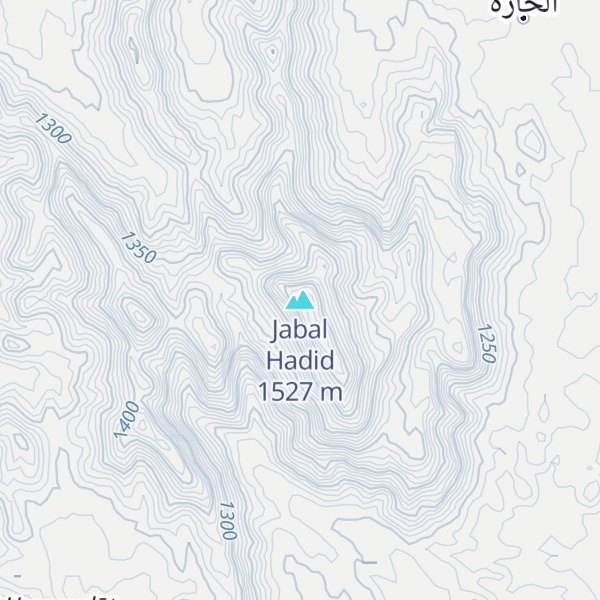 Map of Jabal Hadid