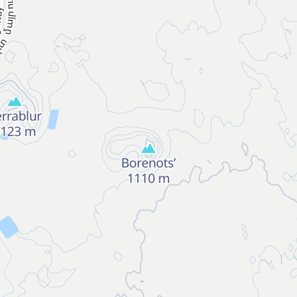 Map of Borenots’