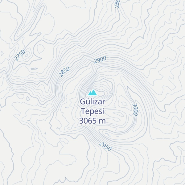 Map of Gülizar Tepesi