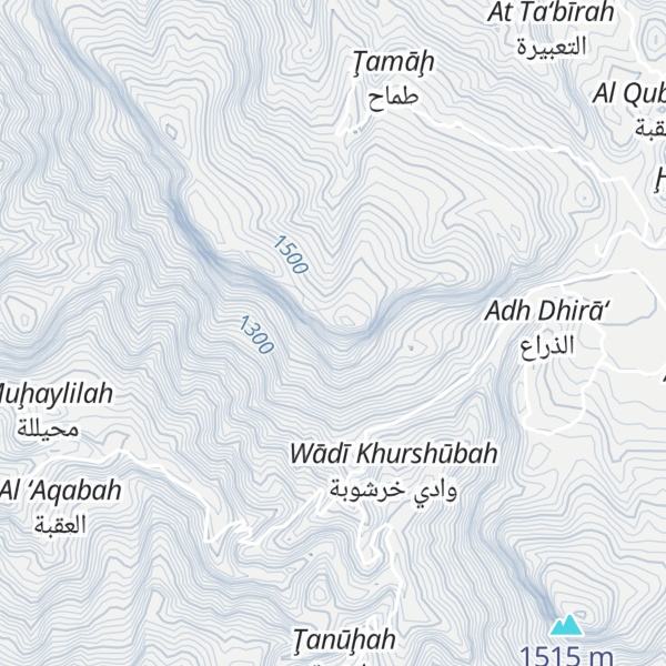 Map of Jabal ar Rukz