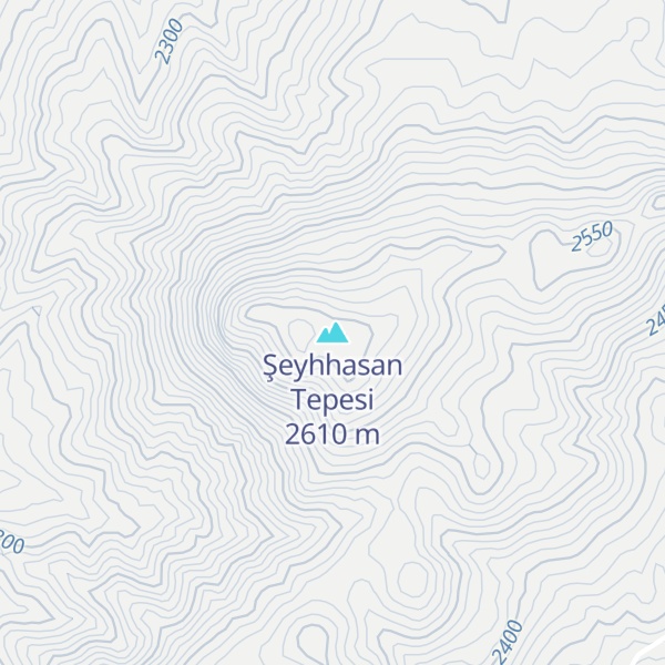 Map of Şeyhhasan Tepesi