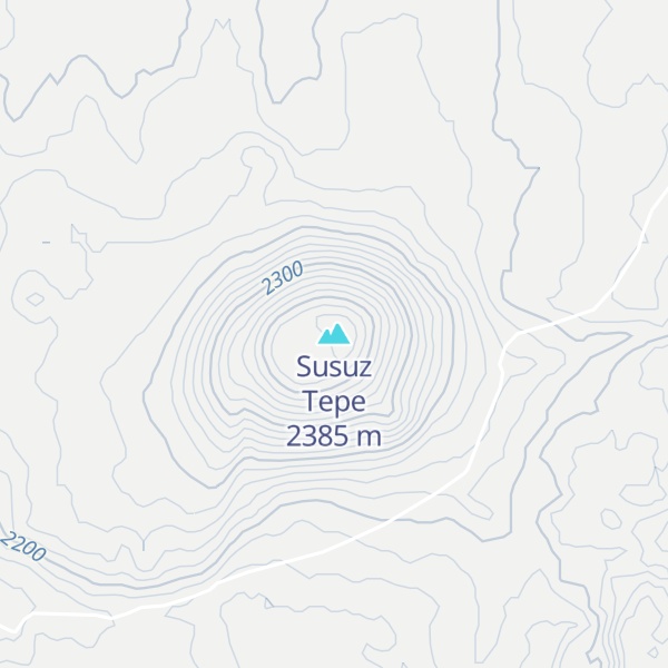 Map of Susuz Tepe