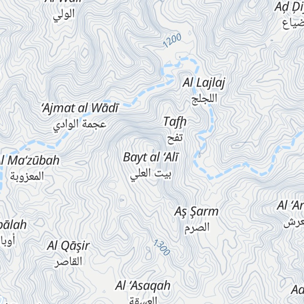 Map of Jabal Suhah