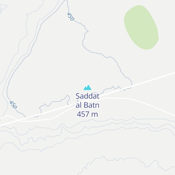 Map of Saddat al Batn