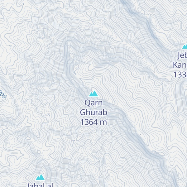 Map of Qarn Ghurab