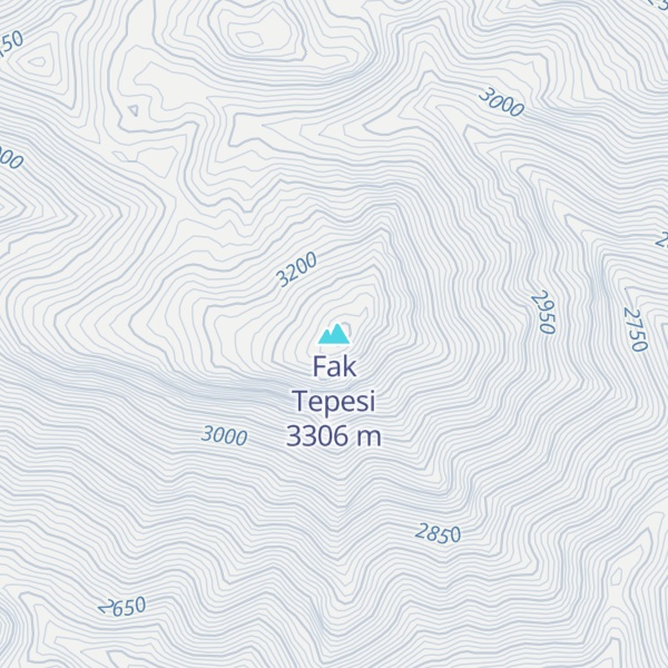 Map of Fak Tepesi