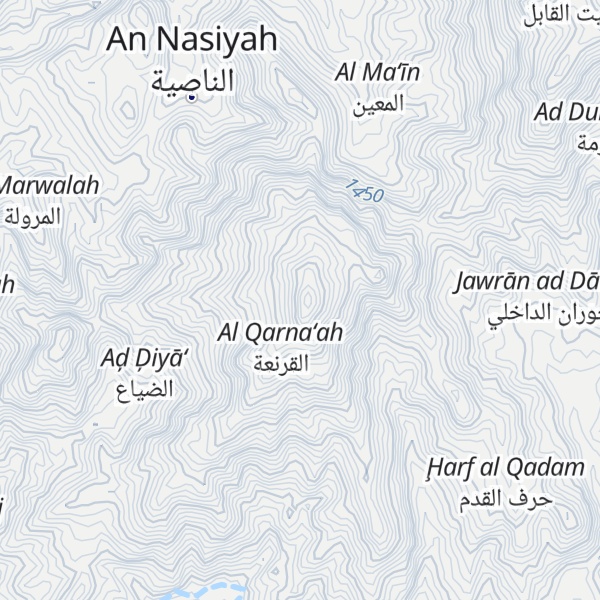 Map of Jabal al Asakirah