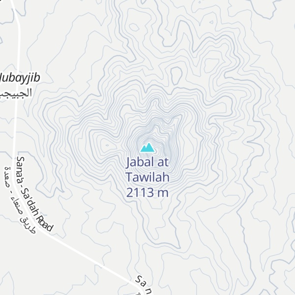 Map of Jabal at Tawilah