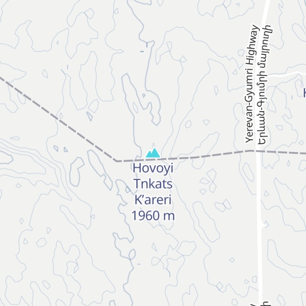 Map of Hovoyi Tnkats K’areri