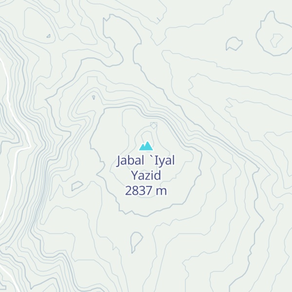 Map of Jabal `Iyal Yazid