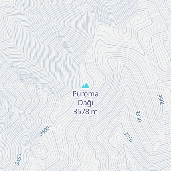 Map of Puroma Dağı