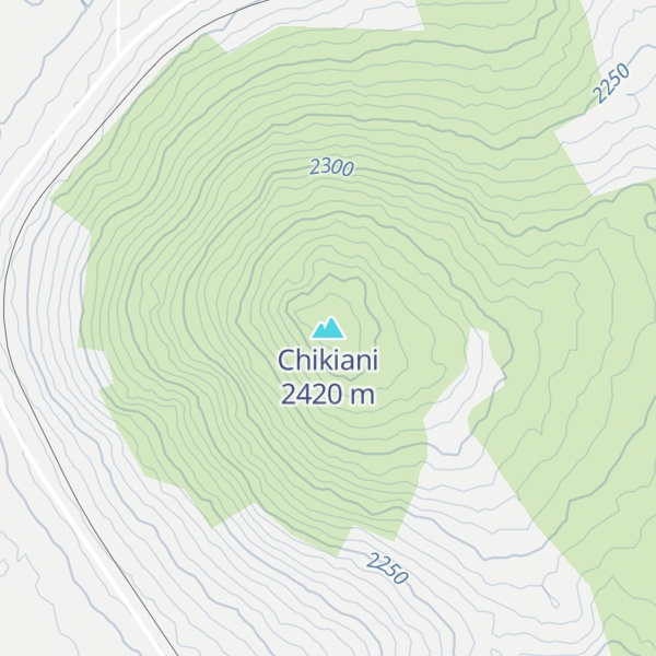 Map of Chikiani