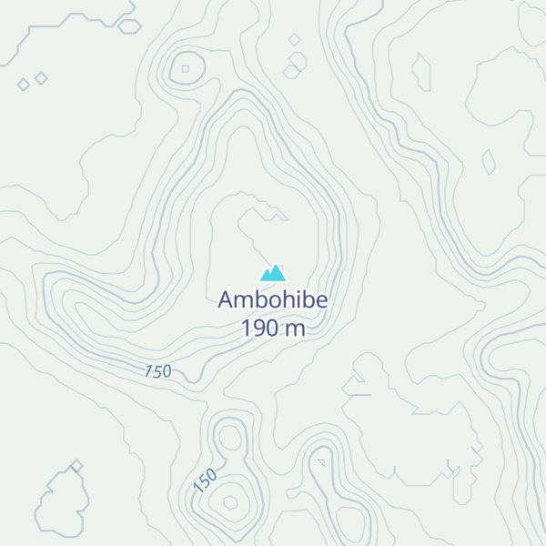 Map of Ambohibe