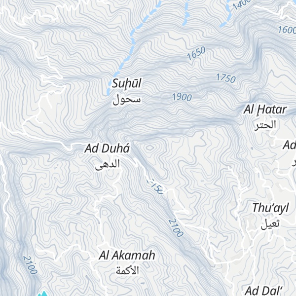Map of Jabal Mujrib