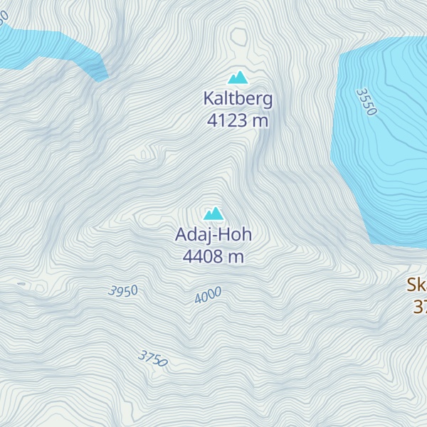Map of Adaj-Hoh