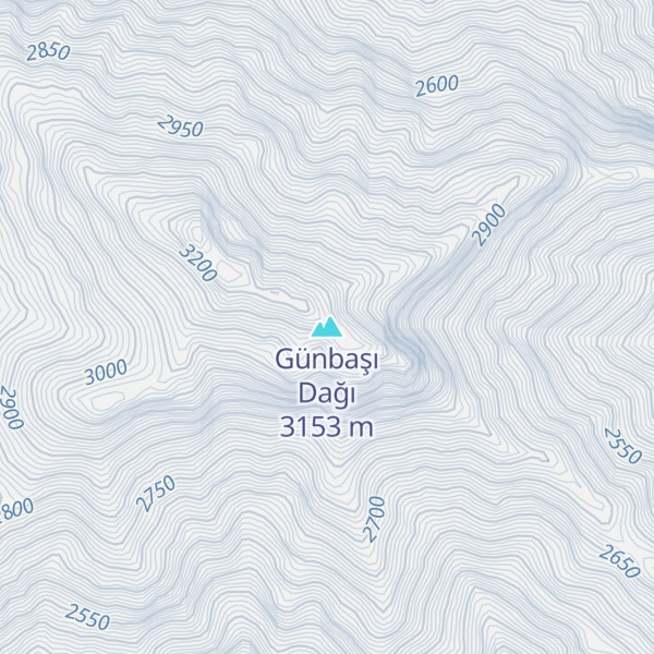 Map of Günbaşı Dağı