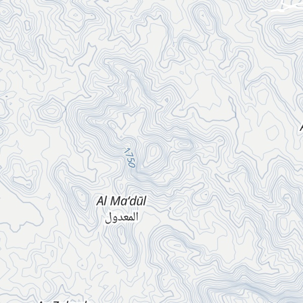 Map of Jabal Kuran