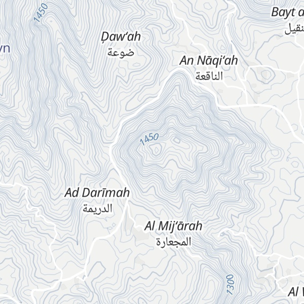 Map of Jabal al Jabjab