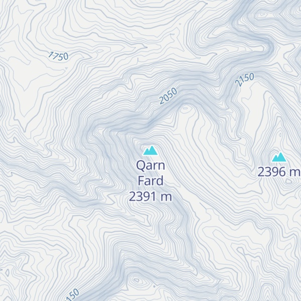 Map of Qarn Fard