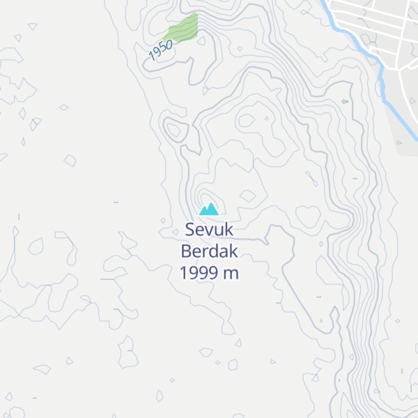 Map of Sevuk Berdak